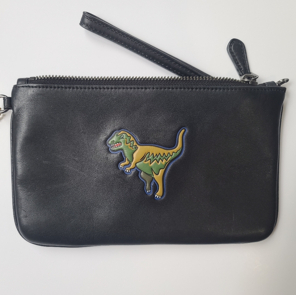 Coach REXY leather wristlet